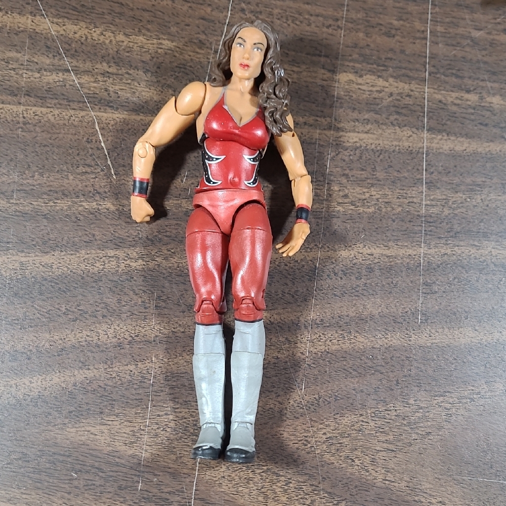 WWE Action Figure - Red and Gray Outfit